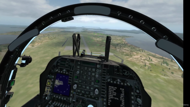 Exploring the WORLD in VR. Falkland Islands in the Harrier. – Screenshot 4