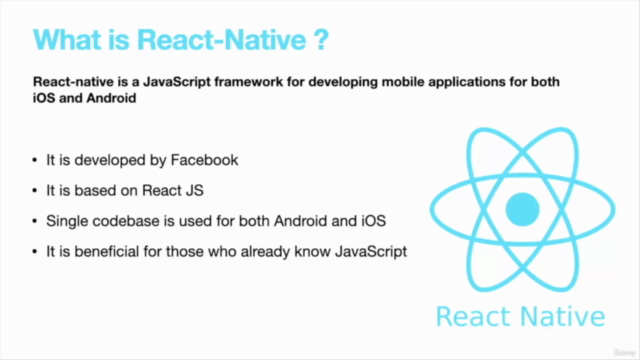 React Native Tutorial for Beginners – Screenshot 1