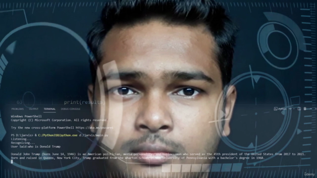 Python Project : JARVIS Ai Voice Assistant – Screenshot 1