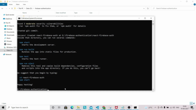 React Redux Firebase Authentication with CRUD Application – Screenshot 2