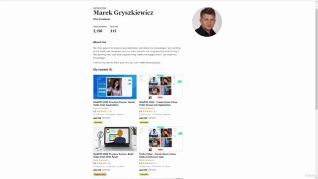 Discord Clone - Learn MERN Stack with WebRTC and SocketIO – Screenshot 1