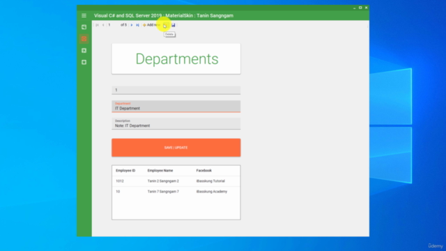 พัฒนา Modern Desktop App แบบมืออาชีพด้วย C# กับ SQL Server – Screenshot 3