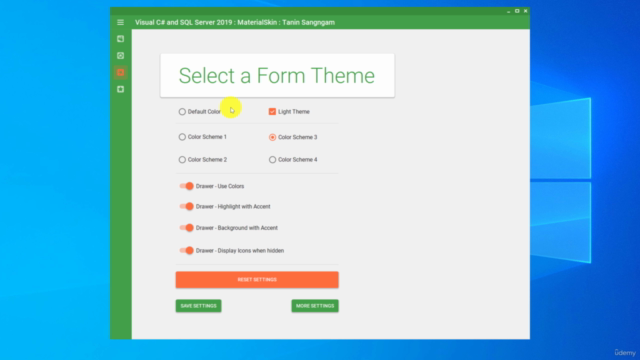 พัฒนา Modern Desktop App แบบมืออาชีพด้วย C# กับ SQL Server – Screenshot 4