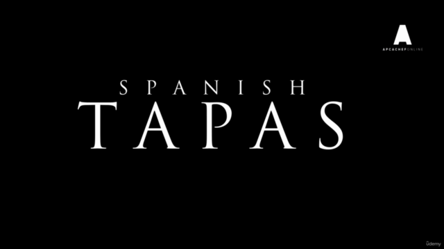 Spanish Tapas Cuisine by APCA chef online – Screenshot 1