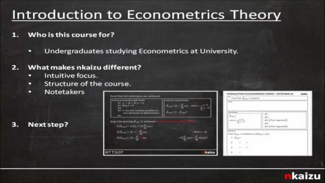 Explaining the Core Theories of Econometrics – Screenshot 4