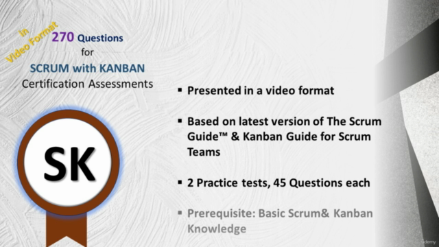 Professional Scrum with Kanban ( PSK ™) Prep Videos, 270 Qs – Screenshot 4