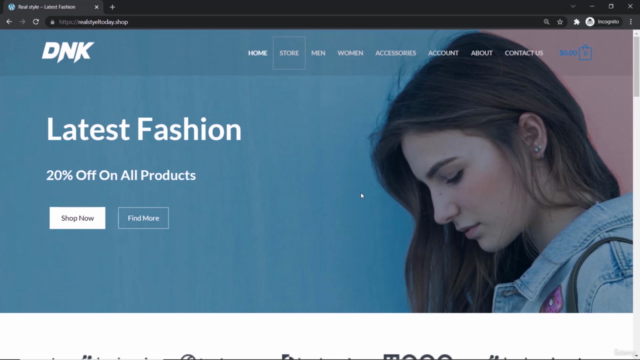 Learn How To Create An Ecommece Website with Elementor Maste - Screenshot_03