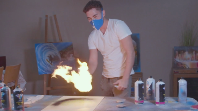 The Complete -Spray Paint Art- Course In The World for 2022 – Screenshot 1