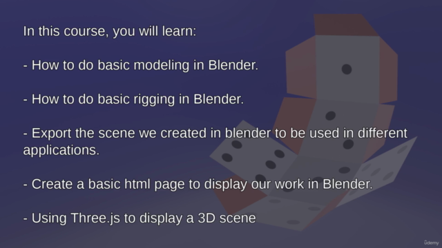 Rigging practices for Blender and Three.js – Screenshot 2