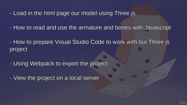 Rigging practices for Blender and Three.js – Screenshot 3