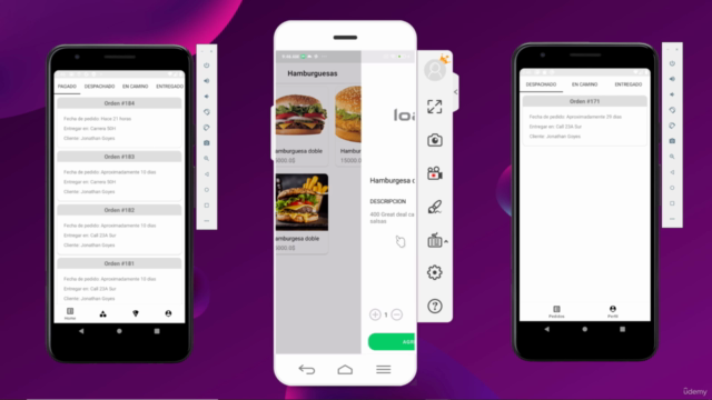 Kotlin: App Delivery con NodeJS, SQL, Mercado pago y Paypal – Screenshot 3