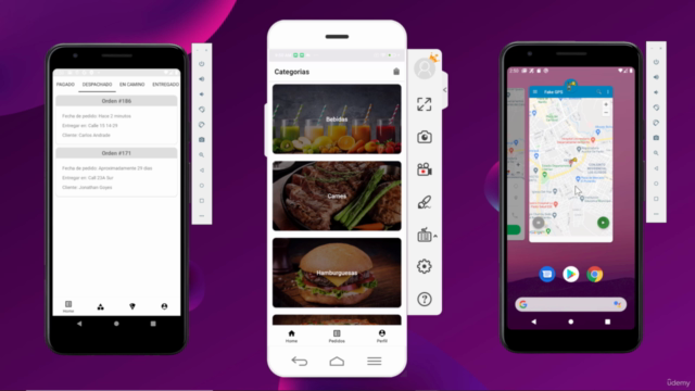 Kotlin: App Delivery con NodeJS, SQL, Mercado pago y Paypal – Screenshot 4