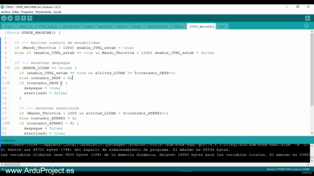 Curso diseño PCB | Controlador de vuelo para drones Arduino – Screenshot 4