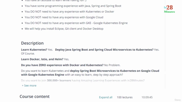 【한글자막】 초보자를 위한 Kubernetes 완벽강의 : 구글 Cloud , AWS 및 Azure – Screenshot 4
