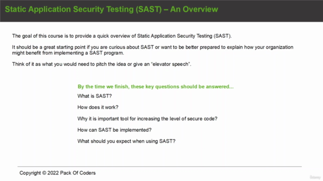 Static Application Security Testing (SAST) - An Overview – Screenshot 1