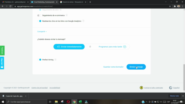 Éxito en el Marketing de Afiliados Con Get Response – Screenshot 2