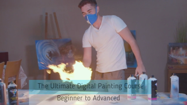 The Ultimate Painting Course -Abstract-Acrylic-Spray Art- - Screenshot_01