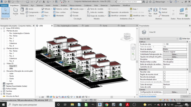 Projeto conjunto Habitacional – Screenshot 1