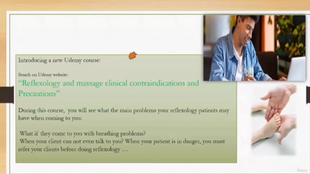 Reflexology/massage clinical contraindications & precautions – Screenshot 4