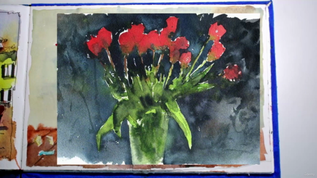 Easy Watercolor Flower Painting - Screenshot_02