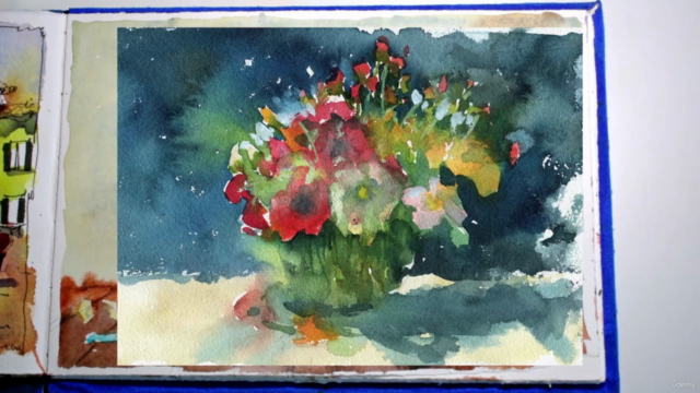 Easy Watercolor Flower Painting - Screenshot_03