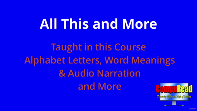 Alphabet Letters, Word Meanings & Audio Narration – Screenshot 4