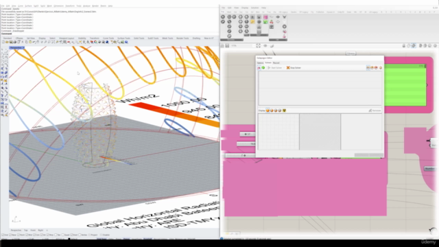 Galapagos and Biomorpher on Grasshopper: Al Bahr example – Screenshot 3