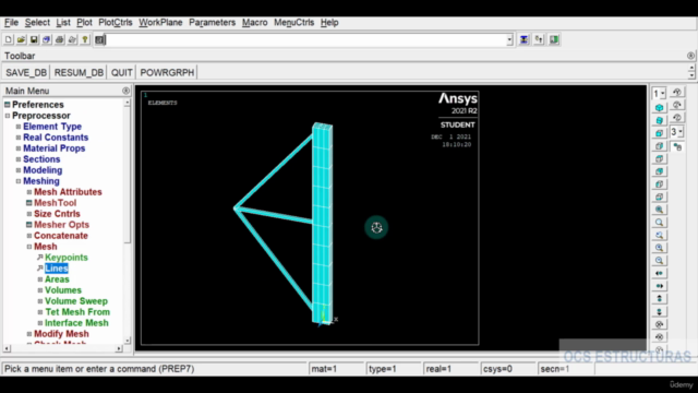 Análisis de Elementos Finitos con ANSYS – Screenshot 2