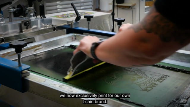 An introduction into screen printing. – Screenshot 1