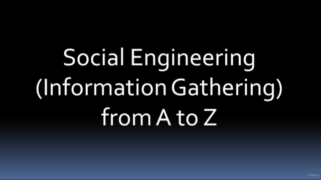 Social Engineering (Information Gathering) from A to Z – Screenshot 2