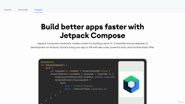 Android 12 Jetpack Compose Developer Course - From 0 To Hero – Screenshot 2