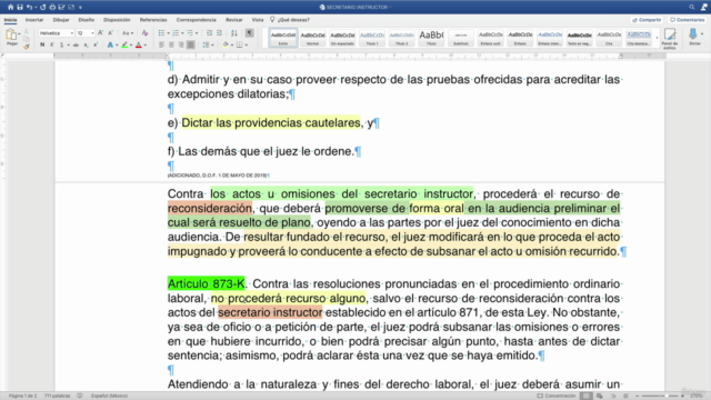 Preparación para Juez en materia Laboral (México) – Screenshot 2