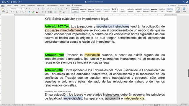 Preparación para Juez en materia Laboral (México) – Screenshot 4