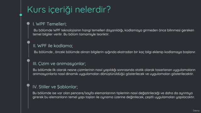 Uzman C# WPF eğitim seti – Screenshot 4
