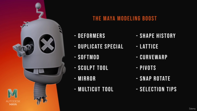 Maya Modeling BOOST – Screenshot 4