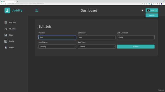 MERN 2025 Edition - MongoDB, Express, React and NodeJS – Screenshot 3