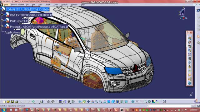 CATIA V5 Basic to Advance Interior Exterior Surfacing – Screenshot 2