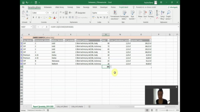MS Excel - niestandardowe sortowanie i filtrowanie danych – Screenshot 3