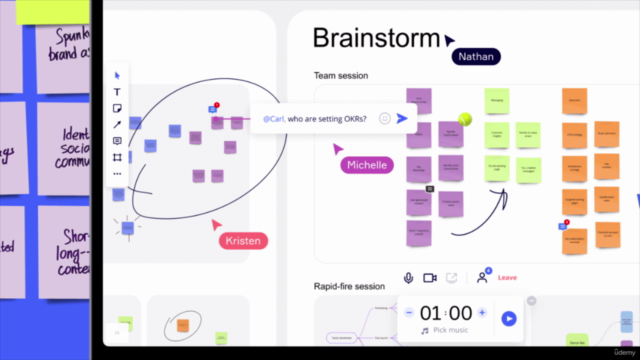 Miro Fundamentals: Brainstorm and Collaborate – Screenshot 4