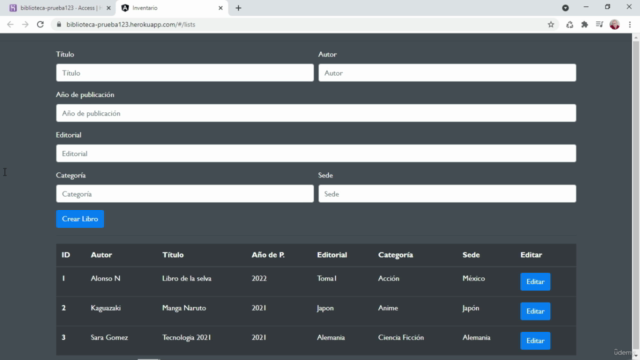 MEAN Stack desde cero - Crea un CRUD - Angular & NodeJS – Screenshot 2