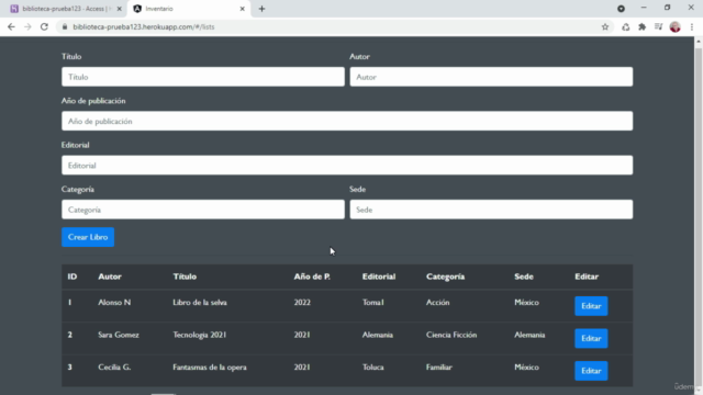MEAN Stack desde cero - Crea un CRUD - Angular & NodeJS – Screenshot 4
