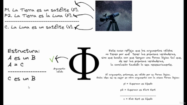 Filosofía: Introducción a lógica proposicional – Screenshot 4
