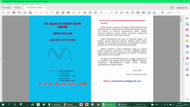 Teknik Resim-3: Isıl İşlem ve Teknik Resim – Screenshot 2