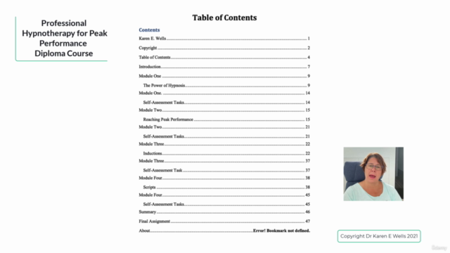 Professional Hypnotherapy Diploma For Peak Performance – Screenshot 4