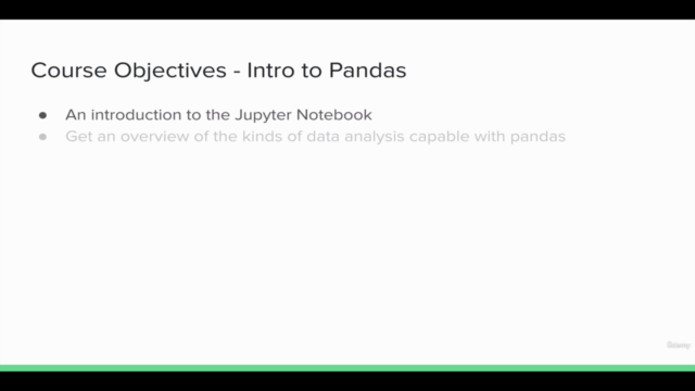 Master Data Analysis with Python - Intro to Pandas – Screenshot 3