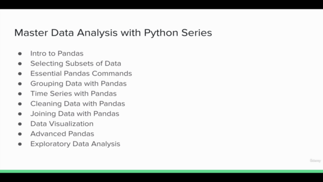 Master Data Analysis with Python - Intro to Pandas – Screenshot 4