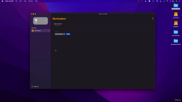 Programming macOS Using SwiftUI - Project Based Learning – Screenshot 1