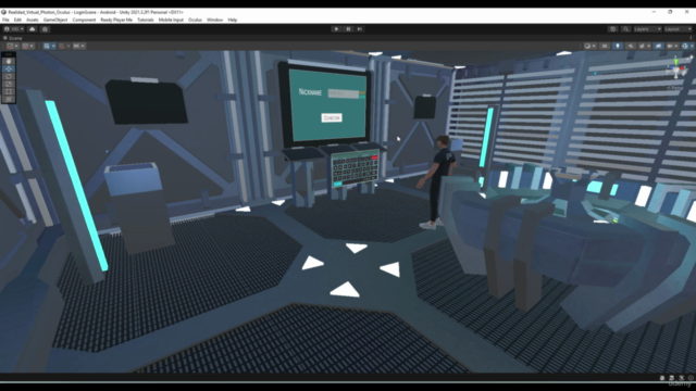 Crea una aplicación de realidad virtual con Unity y Photon – Screenshot 1