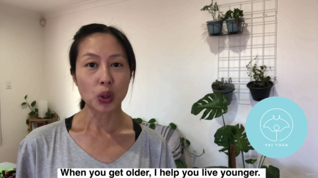 Chair yoga for seniors level 1 – Screenshot 1