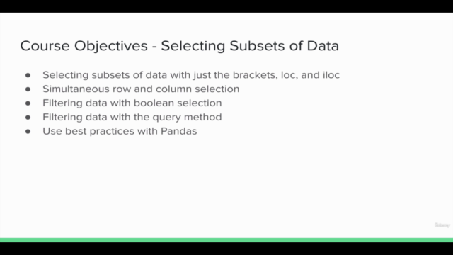 Master Data Analysis with Python - Selecting Subsets of Data – Screenshot 3